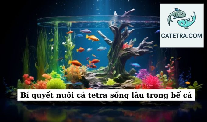 Bí quyết nuôi cá tetra sống lâu trong bể cá